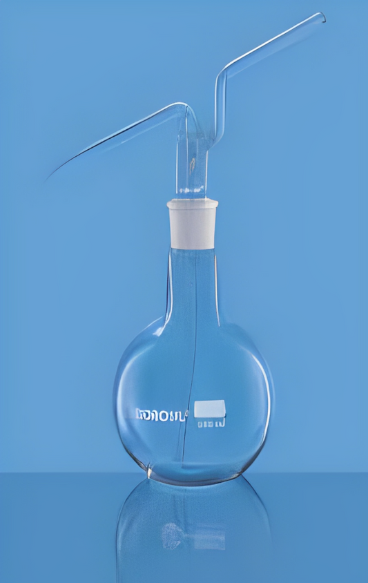 Glass Wash Bottle Set With I/C Stopper