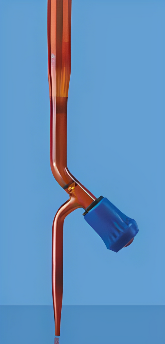 - BURETTES With Boroflo stopcock, NABL Certified, Class A, Amber, with Individual Calibration Certificate