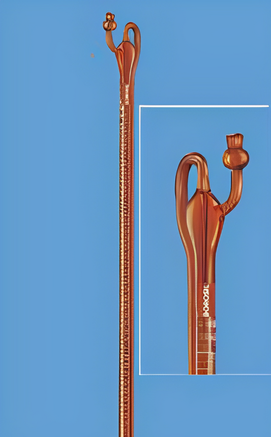 AUTOBURETTES With Glass stopcock, Class B, Amber