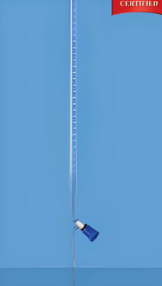 BURETTES With Boroflo stopcock, NABL Certified, Class A, with Individual Calibration Certificate