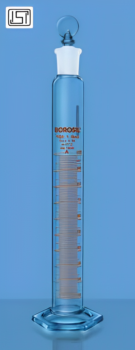 CYLINDERS Class A, Hexagonal Base, with I/C Stopper, with Individual Calibration Certificate