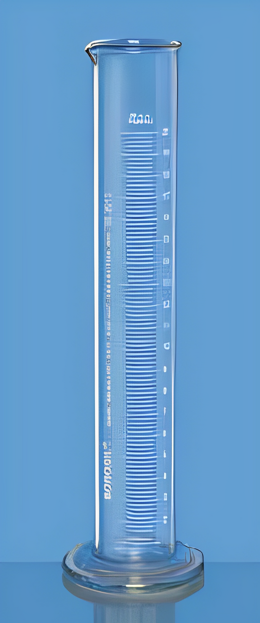 RAIN MEASURE CYLINDERS Round base